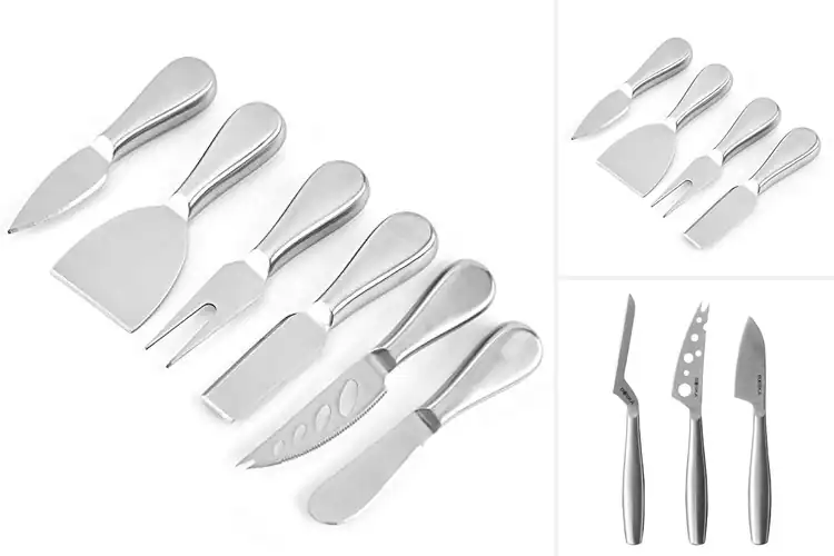 Detailed view of Best Stainless Steel Cheese Knives
