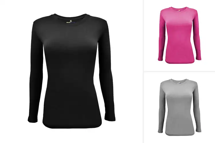 Detailed view of Best Stretch Fabric Scrub Base Layers