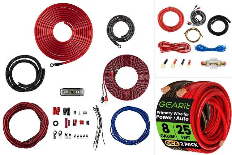 Detailed view of Best Subwoofer Power Cables