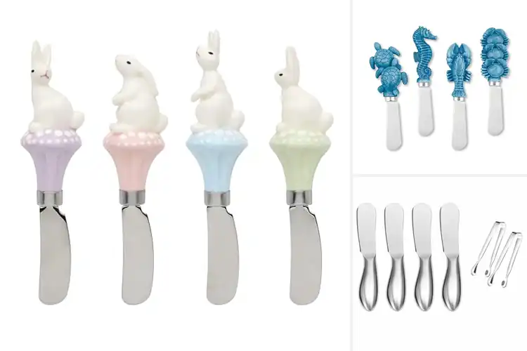 Detailed view of Best Themed Cheese Spreader Set: Elevate Your Entertaining