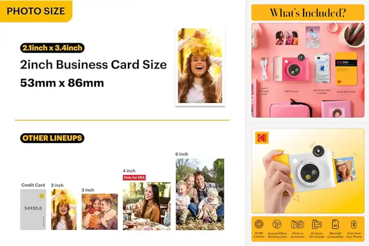 Detailed view of Best Wireless Instant Cameras