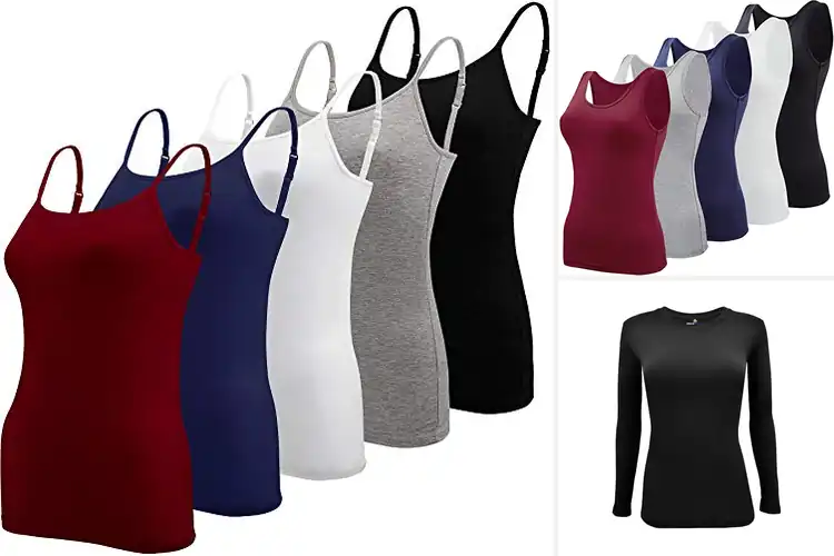 Detailed view of Best Women’s Uniform Undershirts