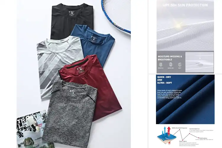 Detailed view of Best Workout Shirts For Men